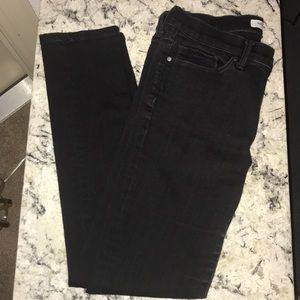 Black Denim Banana Republic Skinny Jeans